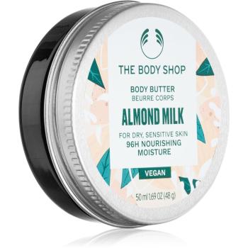 The Body Shop Body Butter Almond Milk unt pentru corp cu efect de nutritiv 50 ml