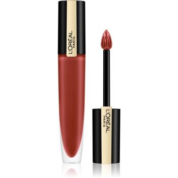 L’Oréal Paris Rouge Signature Parisian Sunset ruj lichid mat culoare 130 I Amaze 7 ml