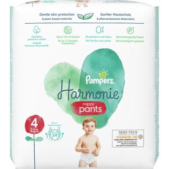 Pampers Harmonie Pants Size 4 scutece tip chiloțel 9-15 Kg 24 buc