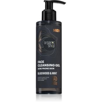 Organic Shop Men Blackwood & Mint gel de curățare pentru barbati 200 ml