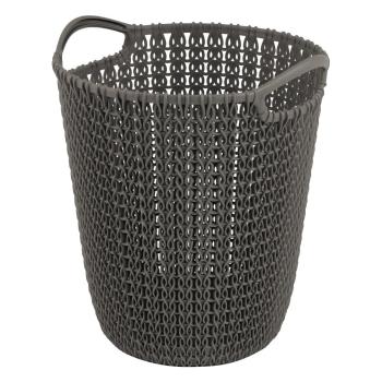 Coș de gunoi Curver Knit, 7 l, maro