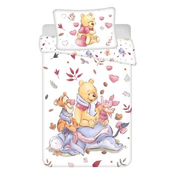 Lenjerie de pat pentru copii din bumbac pentru pătuț 100x135 cm Winnie the Pooh – Jerry Fabrics