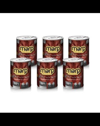 MARP Venison Hrana umeda pentru caini, cu vanat 6 x 400 g