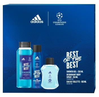 Adidas UEFA Best Of The Best - EDT 100 ml + deodorant spray 150 ml + gel de duș 250 ml