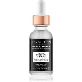 Revolution Skincare Niacinamide 15% ser hidratant pentru ten acneic 30 ml