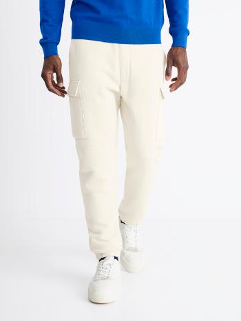 Celio Cojogbox Pantaloni de trening Alb