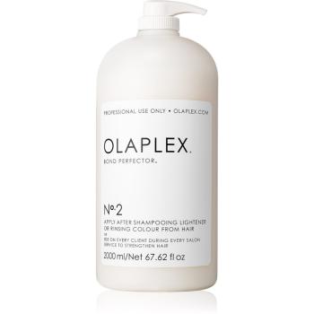 Olaplex N°2 Bond Perfector ingrijire-reparare pentru par reducand daunele cauzate in timpul colorarii cu pompa 2000 ml