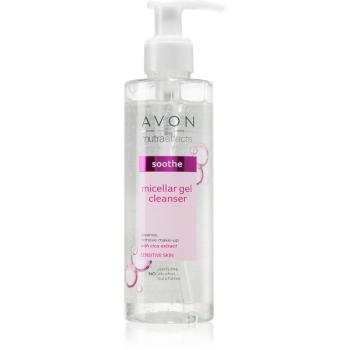 Avon Nutra Effects Soothe gel de curatare micelar pentru piele sensibilă 180 ml