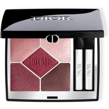 DIOR Diorshow 5 Couleurs Couture paletă cu farduri de ochi culoare 879 Rouge Trafalgar 7 g