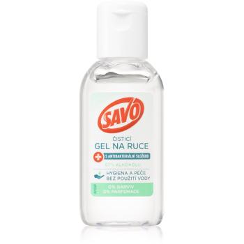 Savo Hand Sanitizer gel pentru curățarea mâinilor antibacterial 50 ml