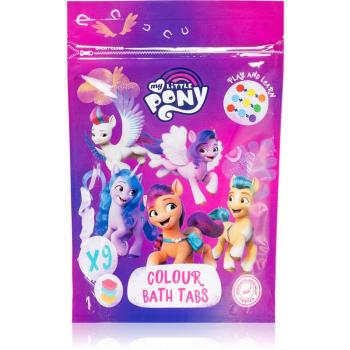 My Little Pony Colour Bath Tabs tablete colorate efervescente pentru baie 9x16 g