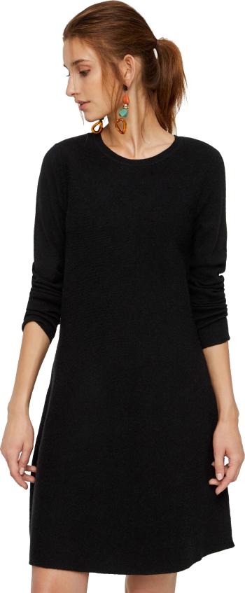 Vero Moda Femeile rochie Nancy Ls Knit Dress Noos Black XS