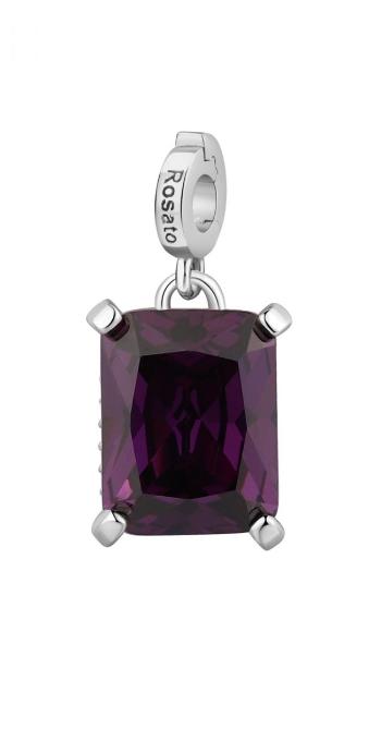 Rosato Pandantiv din argint cu zirconiu violet Storie RZ201R