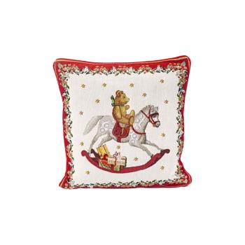 Pernă decorativă din bumbac cu motiv de Crăciun Villeroy & Boch Toys Fantasy, 45 x 45 cm