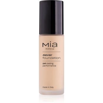 Mia Cosmetics 4ever machiaj matifiant de lungă durată acoperire completa culoare 01 Porcelain 30 ml