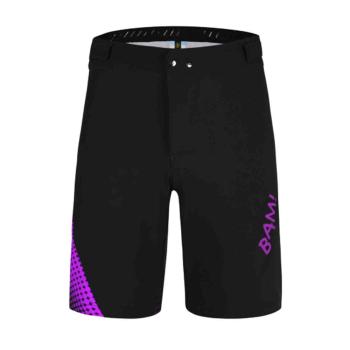 Monton BAM MTB pantaloni scurți - black/violet 