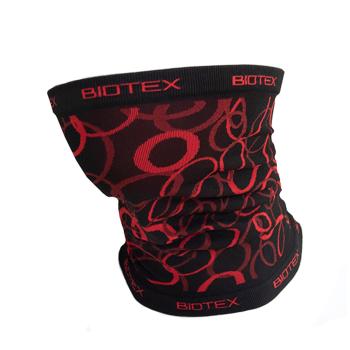 Biotex MULTIFUNCTIONAL guler - black/red