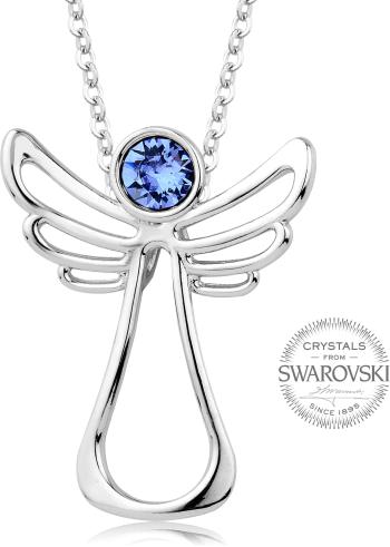 Levien Colier cu cristal albastru Guardian Angel