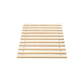 Grilaj cu lamele din lemn masiv Vipack Roll, 90 x 200 cm