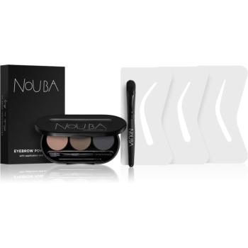 Nouba Eyebrow Powder Kit set cadou(pentru sprâncene)