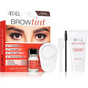 Ardell Brow Tint culoare pentru sprancene culoare Dark Brown