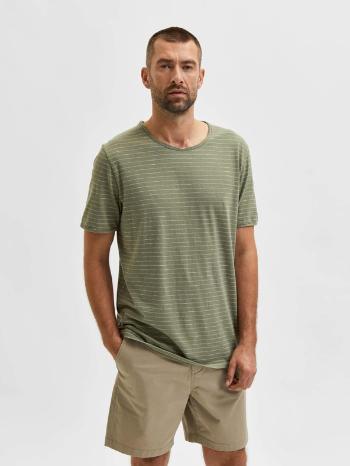 Selected Homme Morgan Tricou Verde