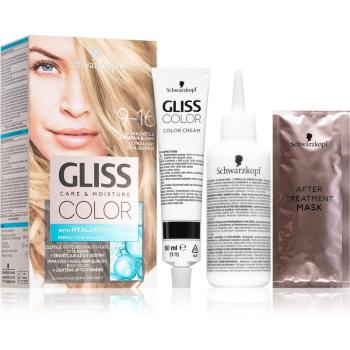 Schwarzkopf Gliss Color Culoare permanenta pentru par culoare 9-16 Ultra Light Cool Blonde