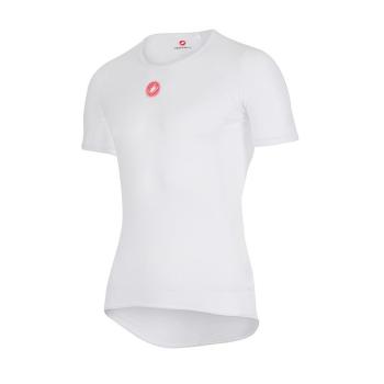 
                 CASTELLI Tricou de ciclism cu mânecă scurtă - PRO ISSUE - alb  
            