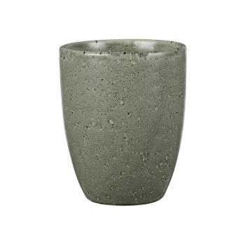 Cană din ceramică fără toartă Bitz Mensa, 300 ml, verde-gri