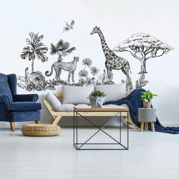 Autocolante decorative pentru perete Ambiance Savanna