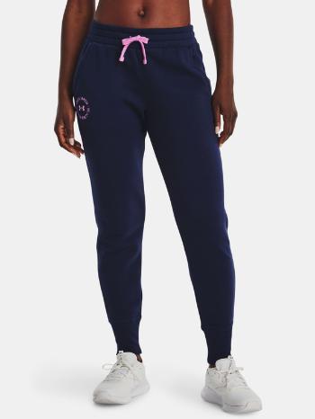 Under Armour Rival Fleece Crest Pantaloni de trening Albastru