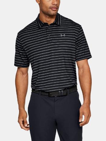 Under Armour Playoff Polo Tricou Negru