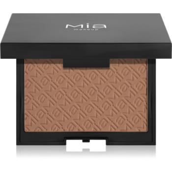 Mia Cosmetics Tan Builder Matte pudră compactă cu efect de ten bronzat cu efect matifiant culoare 03 Amber Tan 15 g