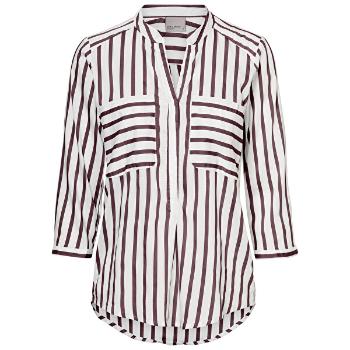 Vero Moda Bluză pentru femei VMERIKA STRIPE 3/4 SHIRT TOP E10 COLOR Port Royale M