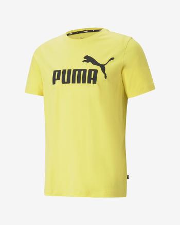 Puma Essentials Logo Tricou Galben