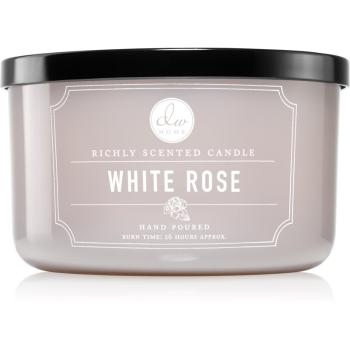 DW Home White Rose lumânare parfumată 390,37 g