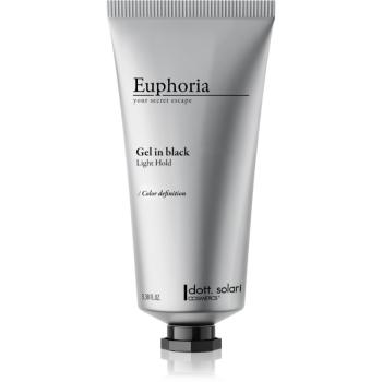 Euphoria Gel in Black styling gel pentru părul închis la culoare pentru bărbați 100 buc