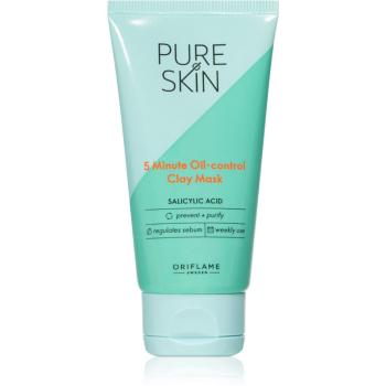 Oriflame Pure Skin masca facială pentru curatarea tenului impotriva imperfectiunilor pielii 50 ml