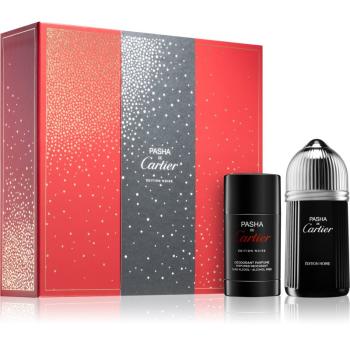 Cartier Pasha de Cartier Edition Noire set cadou I. pentru bărbați