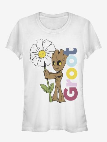 ZOOT.Fan Marvel Groot Strážci Galaxie Tricou Alb