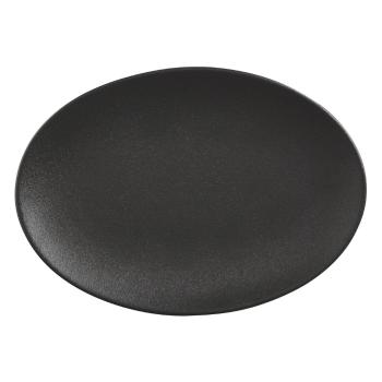 Farfurie din ceramică Maxwell & Williams Caviar, 35 x 25 cm, negru