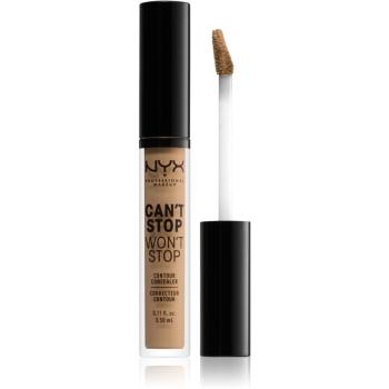 NYX Professional Makeup Can't Stop Won't Stop corector lichid culoare 15 Caramel 3.5 ml