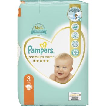 Pampers Premium Care Size 3 scutece de unică folosință 6-10 kg 40 buc