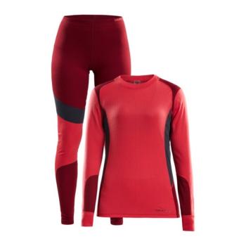 set CRAFT baselayer 1905331-481488 red cu gri