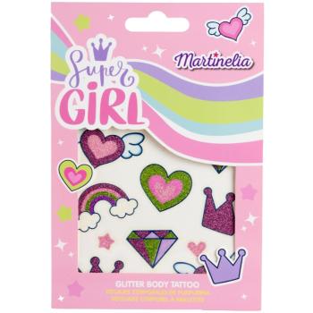 Martinelia Super Girl Glitter Body Tatto tatuaj pentru copii 1 buc