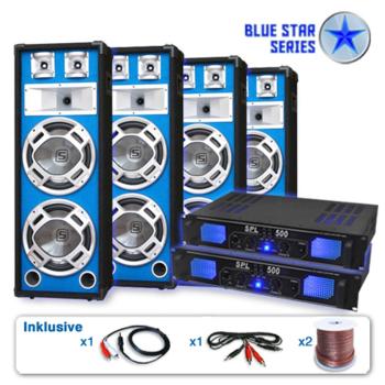 Electronic-Star Set PA Seria Blue Star "Bassveteran Quadro" 3200 W