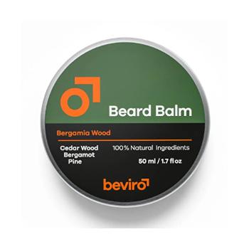 beviro Balsam-tratament pentru regenerarea firelor de barbă cu Vitamina E și cu uleiuri naturale (Beard Balm) 50 ml