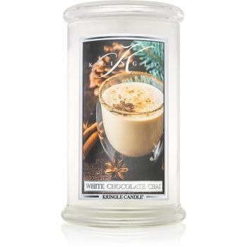 Kringle Candle White Chocolate Chai lumânare parfumată 624 g