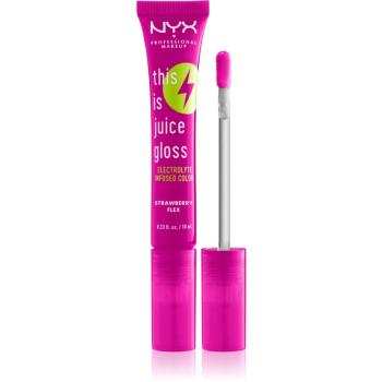 NYX Professional Makeup This Is Juice Gloss lip gloss hidratant culoare 03 - Strawberry Flex 10 ml