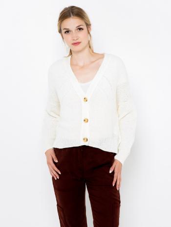 CAMAIEU Cardigan Alb